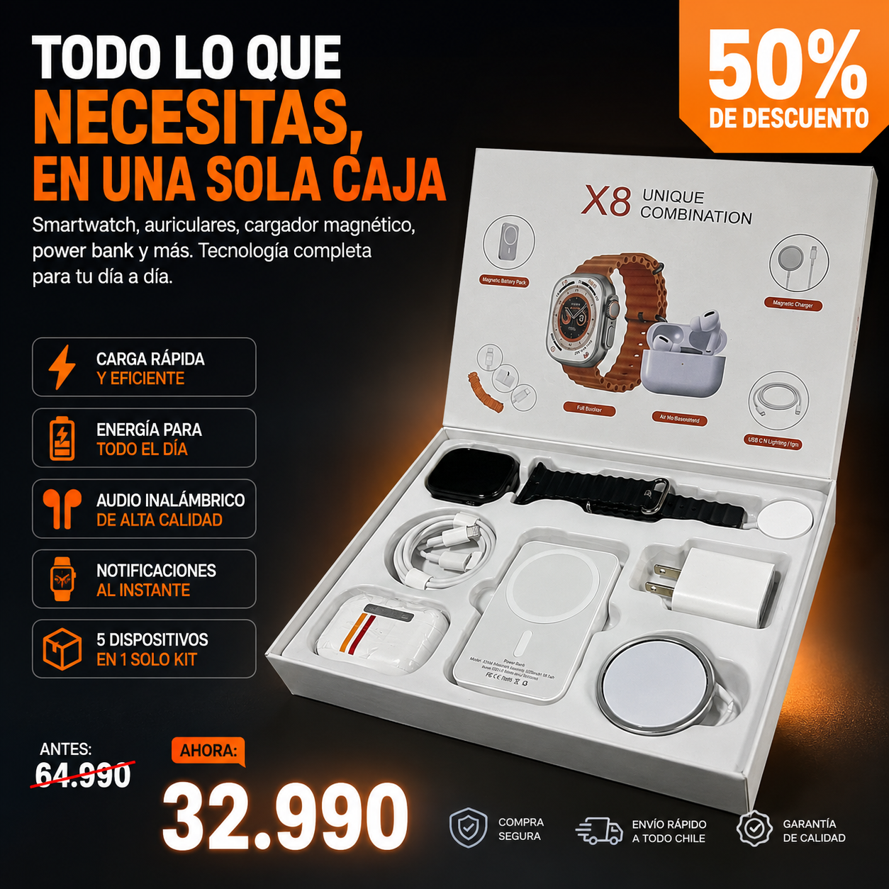 X8 Full Energy Kit™| El regalo que cualquiera quisiera recibir